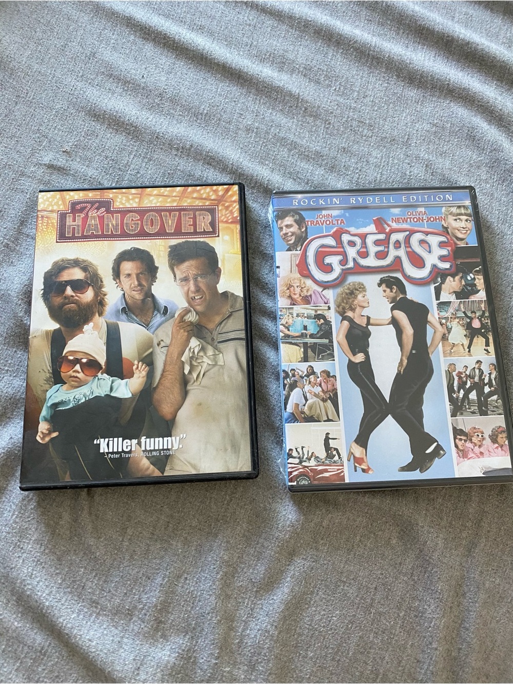 The Hangover + Grease NWT DVD Movie Bundled Set of 2